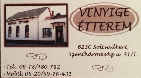 Soltvadkert *** VENYIGE ÉTTEREM 10-30-60%